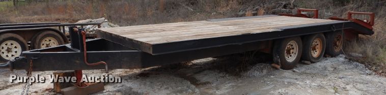 image for item GK9140 Shop built equipment trailer