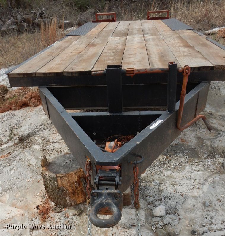 image for item GK9140 Shop built equipment trailer