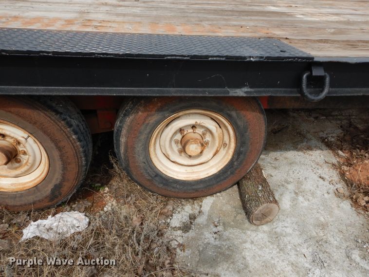 image for item GK9140 Shop built equipment trailer