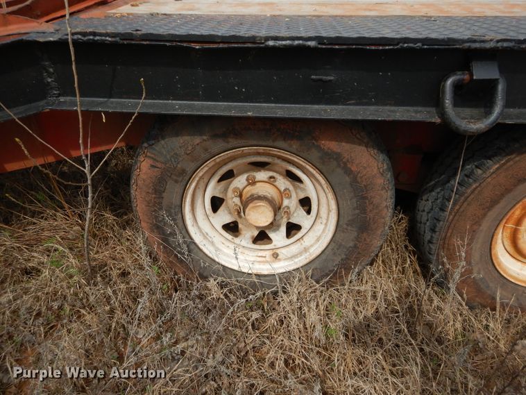image for item GK9140 Shop built equipment trailer