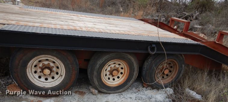 image for item GK9140 Shop built equipment trailer