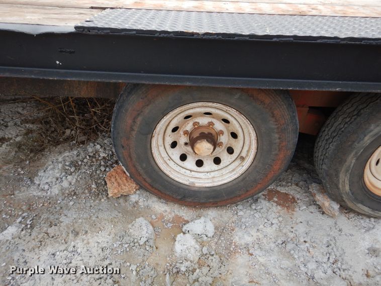 image for item GK9140 Shop built equipment trailer