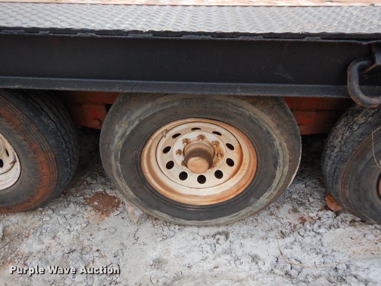 image for item GK9140 Shop built equipment trailer