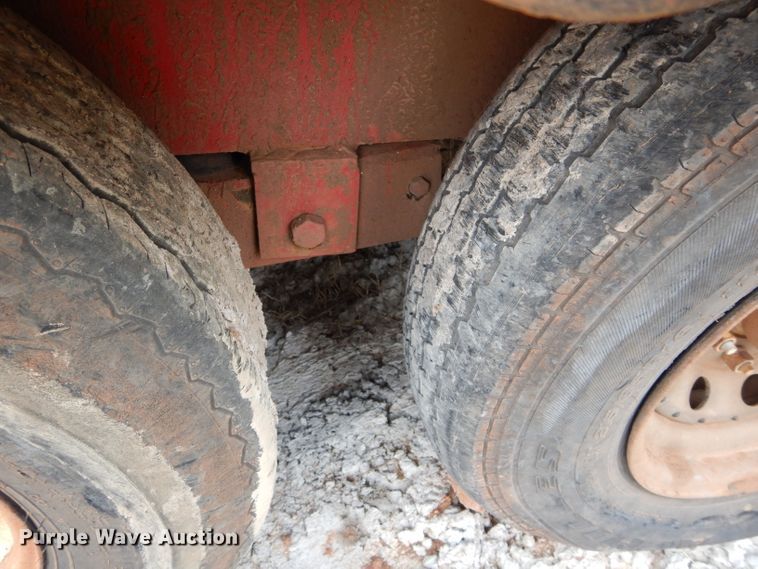 image for item GK9140 Shop built equipment trailer