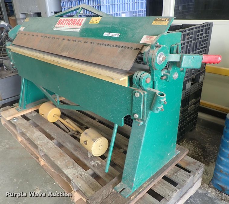 image for item GN9587 National U7212 sheet metal machine