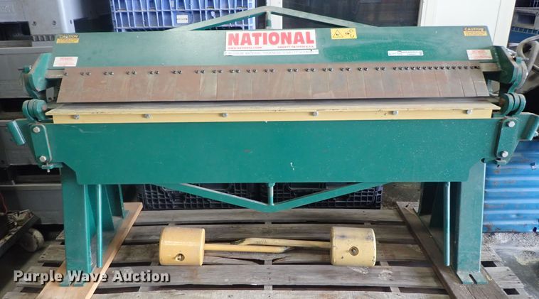 image for item GN9587 National U7212 sheet metal machine