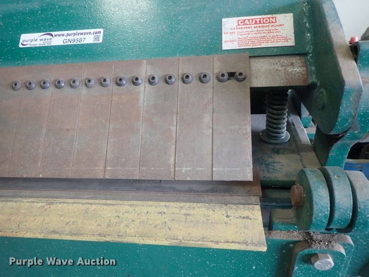 image for item GN9587 National U7212 sheet metal machine