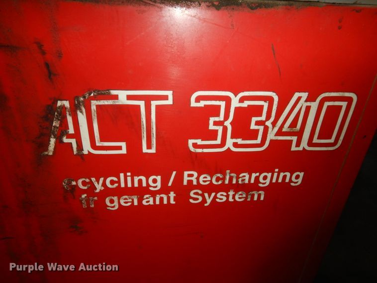 image for item GO9079 Snap-on ACT 3340 AC recharging system