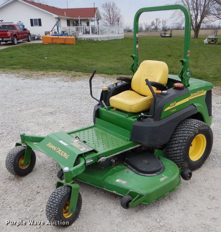 image for item GO9579 John Deere 997 Z-Trak ZTR lawn mower