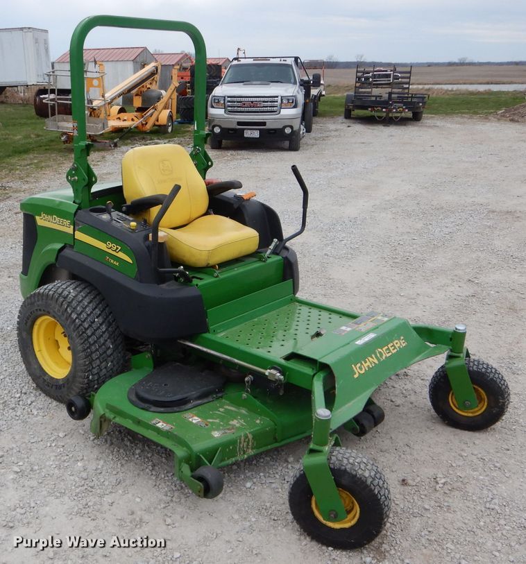 image for item GO9579 John Deere 997 Z-Trak ZTR lawn mower