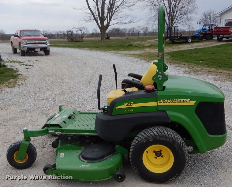 image for item GO9579 John Deere 997 Z-Trak ZTR lawn mower