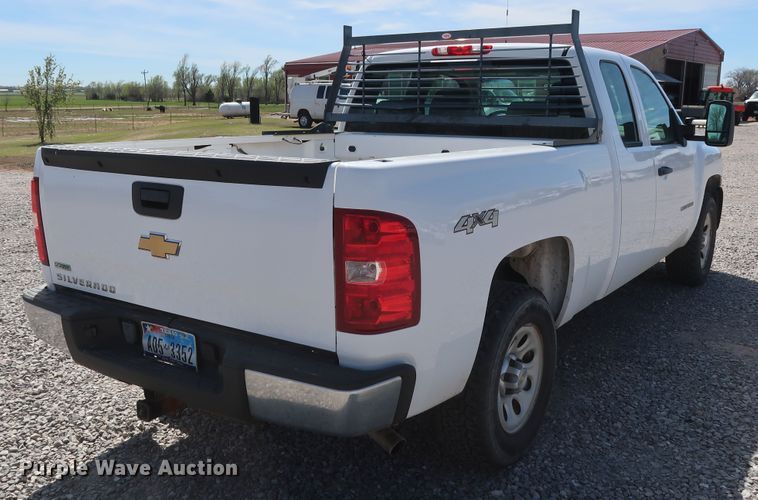 image for item GS9847 2010 Chevrolet Silverado 1500  Ext. Cab pickup truck