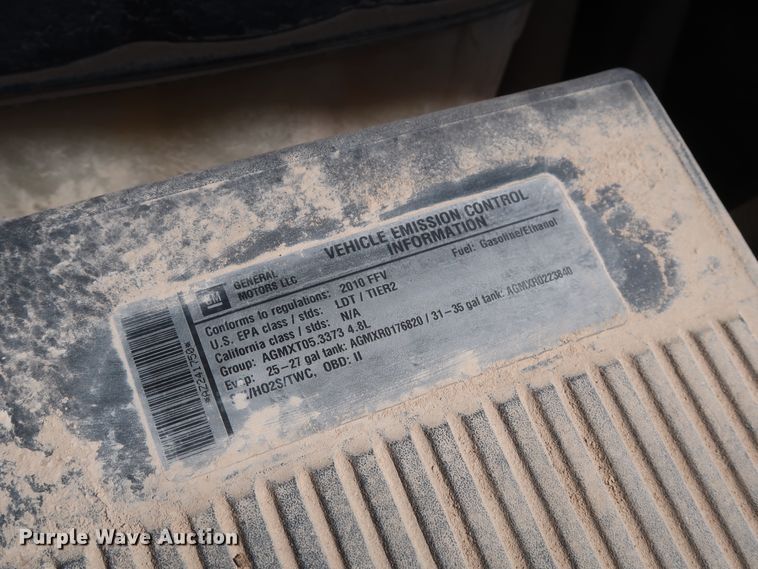 image for item GS9847 2010 Chevrolet Silverado 1500  Ext. Cab pickup truck