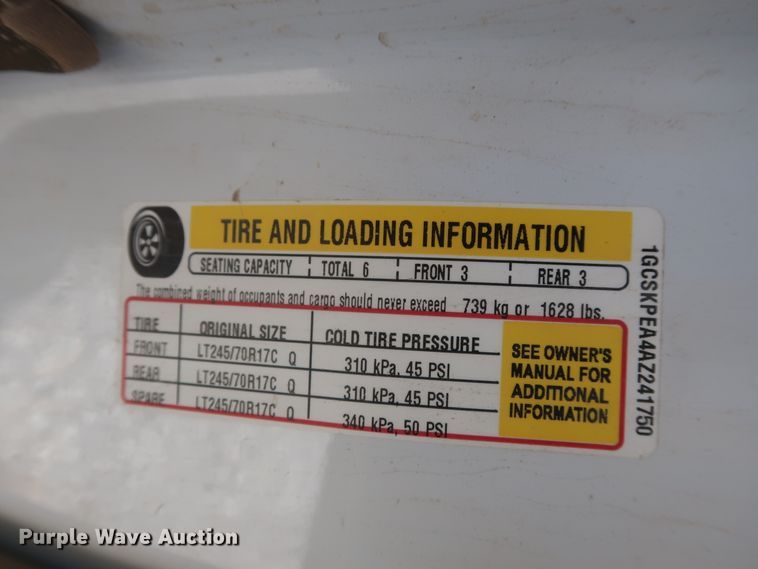 image for item GS9847 2010 Chevrolet Silverado 1500  Ext. Cab pickup truck