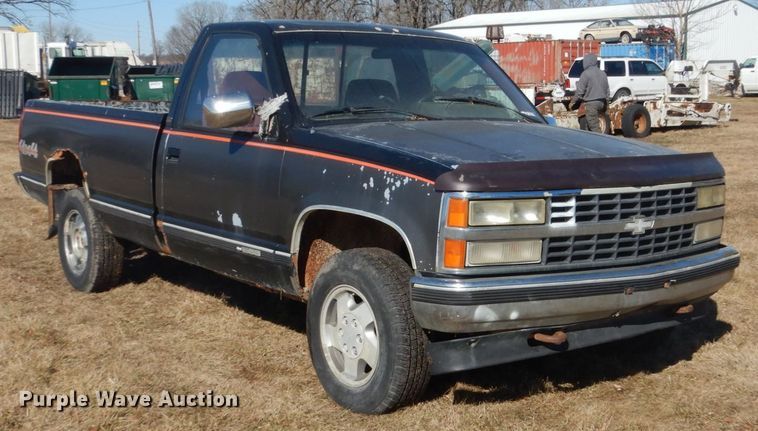 image for item GW9547 1992 Chevrolet K1500  pickup truck