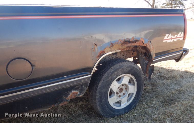 image for item GW9547 1992 Chevrolet K1500  pickup truck