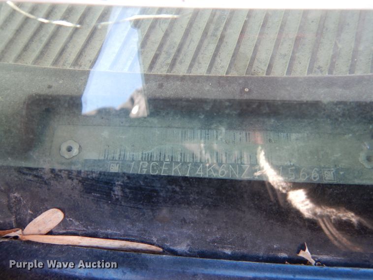 image for item GW9547 1992 Chevrolet K1500  pickup truck