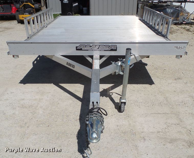 image for item GW9972 2016 Aluma A8810 utility trailer