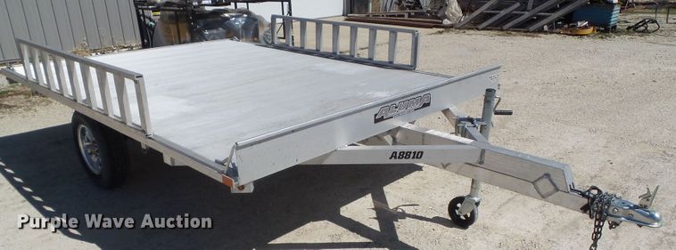 image for item GW9972 2016 Aluma A8810 utility trailer