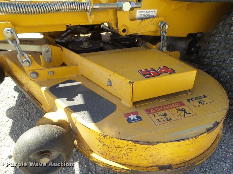 image for item GW9973 2008 Hustler FasTrak Super Duty ZTR lawn mower