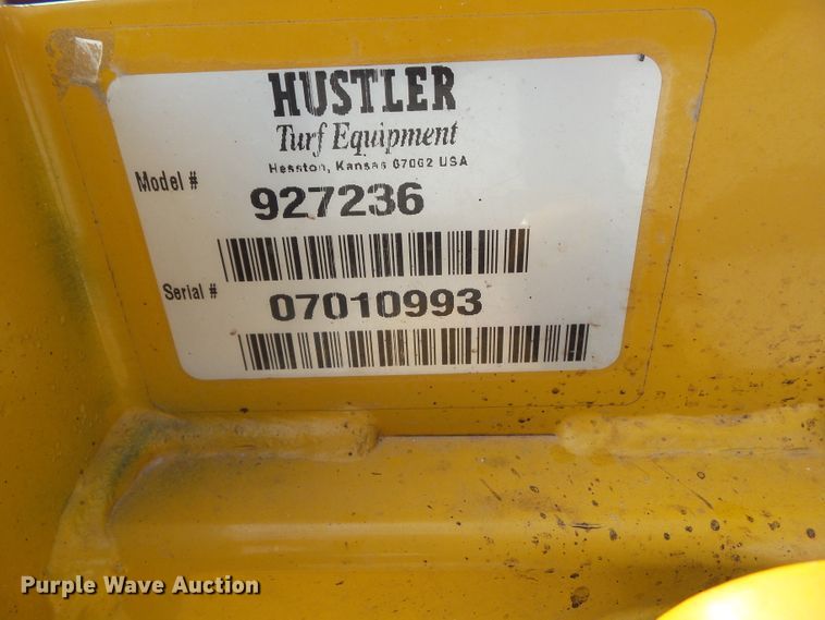 image for item GW9975 2007 Hustler Mini Z ZTR lawn mower