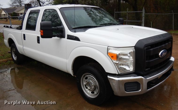 image for item GX9986 2011 Ford F250 Super Duty  Crew Cab pickup truck