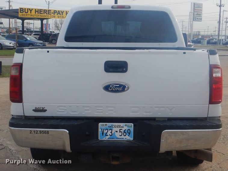 image for item GY9764 2012 Ford F250 Super Duty  Crew Cab pickup truck