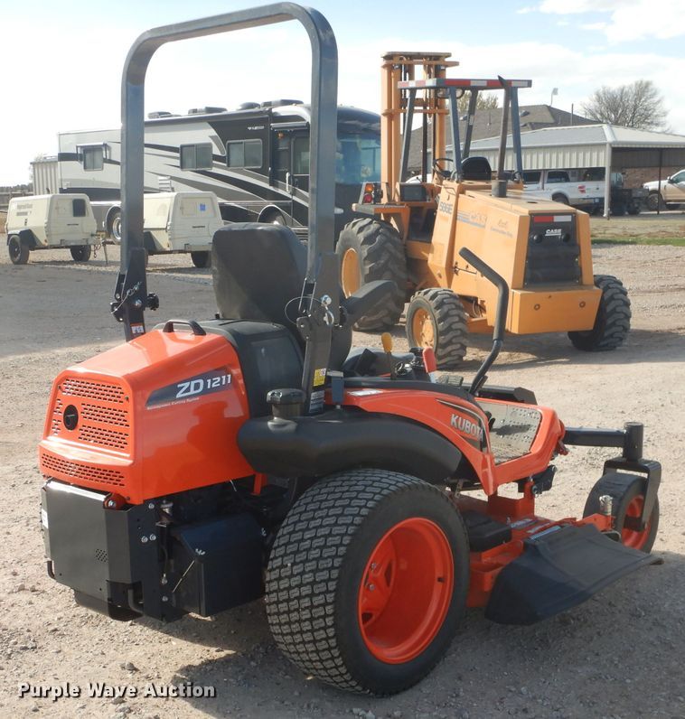 image for item HC9003 2019 Kubota ZD1211-60 ZTR lawn mower