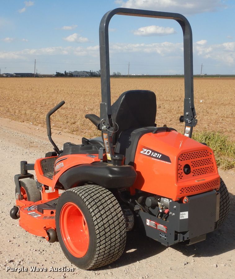 image for item HC9003 2019 Kubota ZD1211-60 ZTR lawn mower
