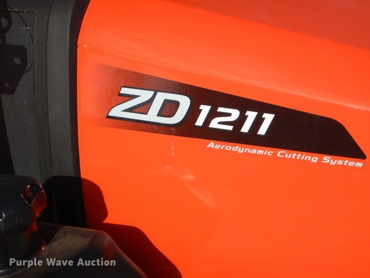 image for item HC9003 2019 Kubota ZD1211-60 ZTR lawn mower