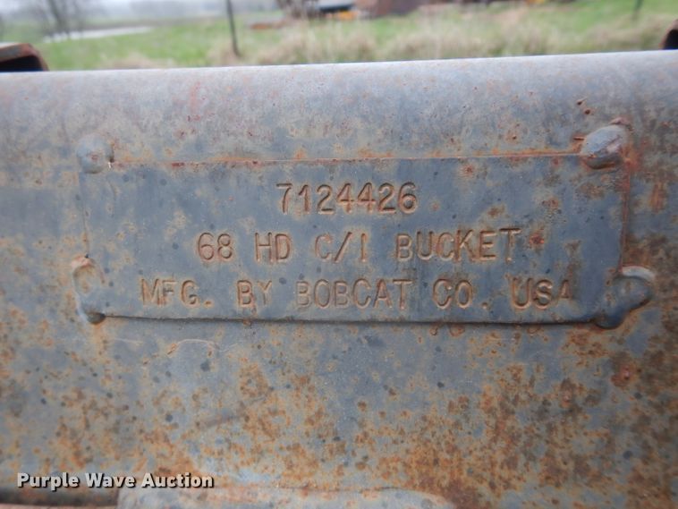 image for item HT9016 Bobcat 68-HD-C/I skid steer bucket