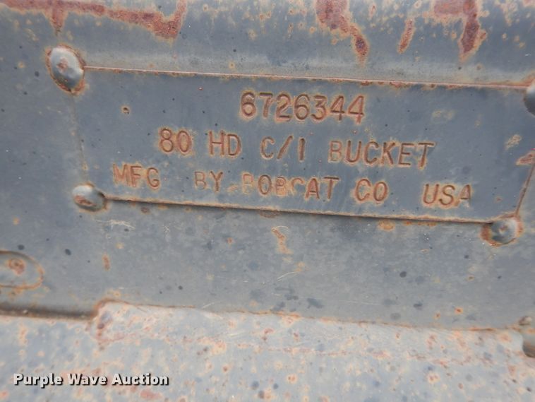 image for item HT9017 Bobcat 80-HD-C/I skid steer bucket