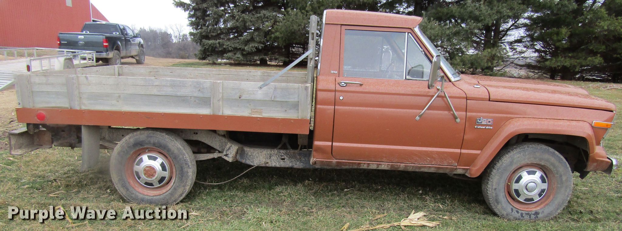 1980 Jeep J20 flatbed pickup truck in Maquoketa, IA Item FD9398 sold