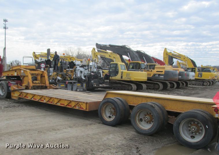 image for item DA8360 1990 Kalyn HRGP-3-50T lowboy equipment trailer