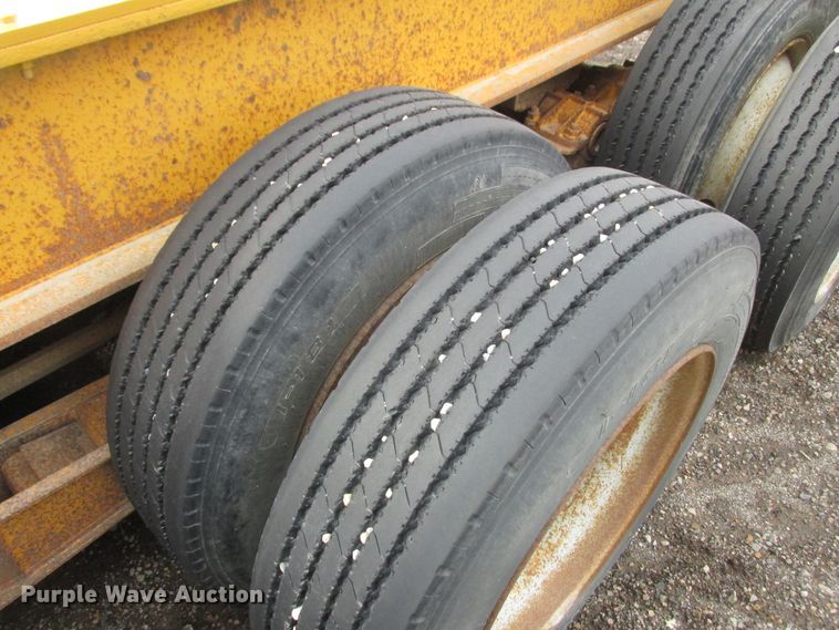 image for item DA8360 1990 Kalyn HRGP-3-50T lowboy equipment trailer