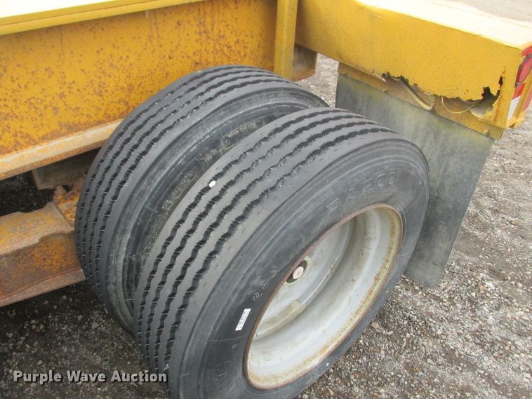 image for item DA8360 1990 Kalyn HRGP-3-50T lowboy equipment trailer