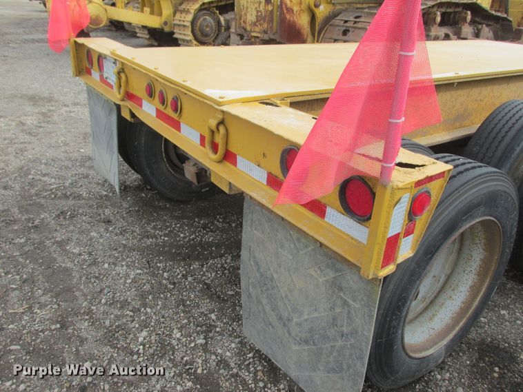 image for item DA8360 1990 Kalyn HRGP-3-50T lowboy equipment trailer