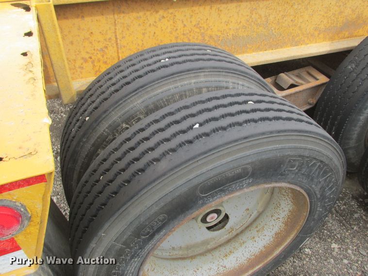 image for item DA8360 1990 Kalyn HRGP-3-50T lowboy equipment trailer