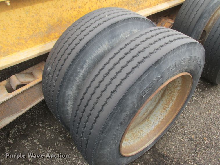 image for item DA8360 1990 Kalyn HRGP-3-50T lowboy equipment trailer