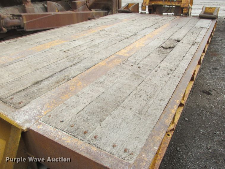 image for item DA8360 1990 Kalyn HRGP-3-50T lowboy equipment trailer