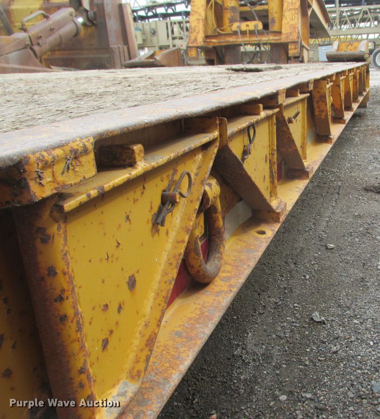 image for item DA8360 1990 Kalyn HRGP-3-50T lowboy equipment trailer