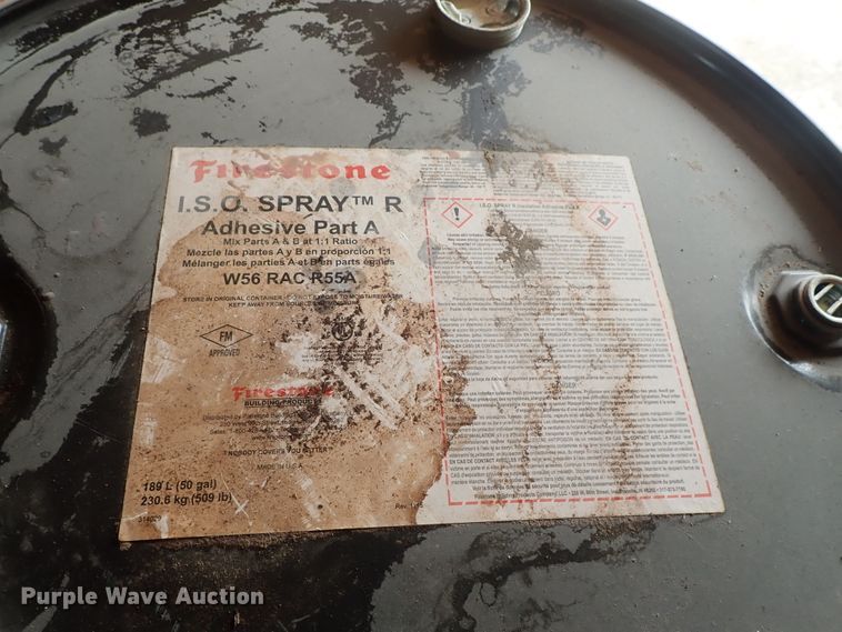 image for item DC3261 2009 Continental foam spray trailer