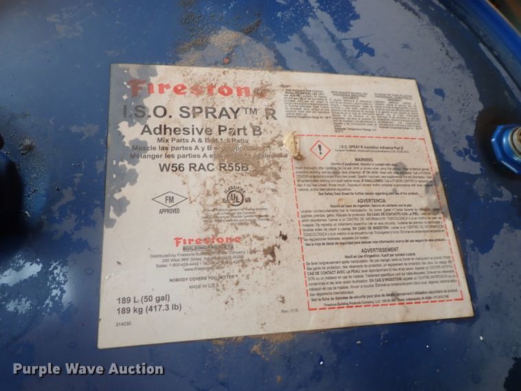 image for item DC3261 2009 Continental foam spray trailer