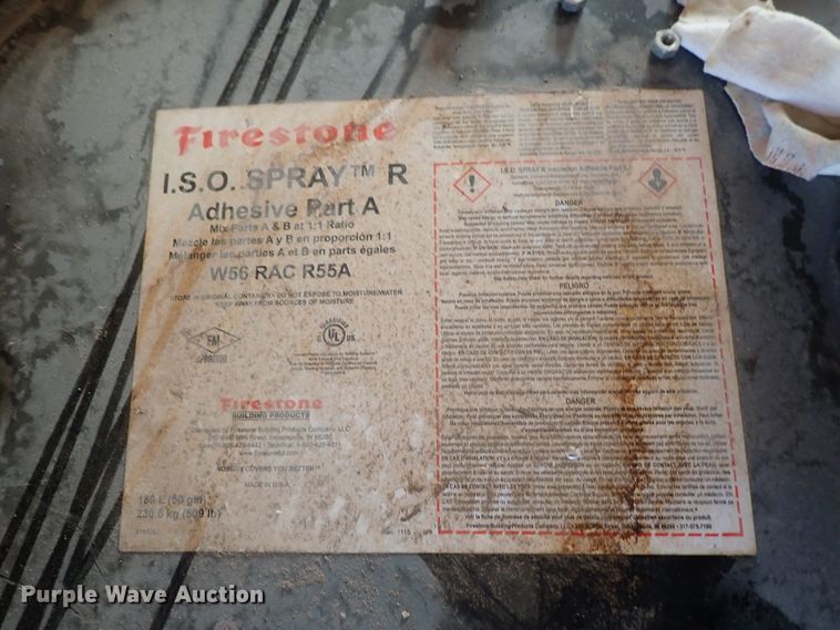 image for item DC3261 2009 Continental foam spray trailer