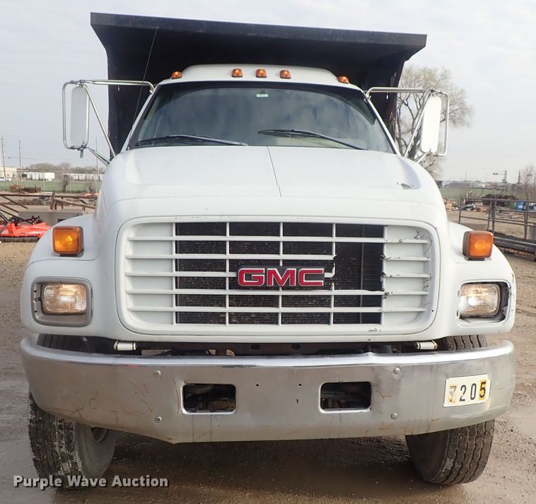 image for item DC3264 1998 GMC C6500 dump truck