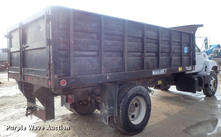 image for item DC3264 1998 GMC C6500 dump truck