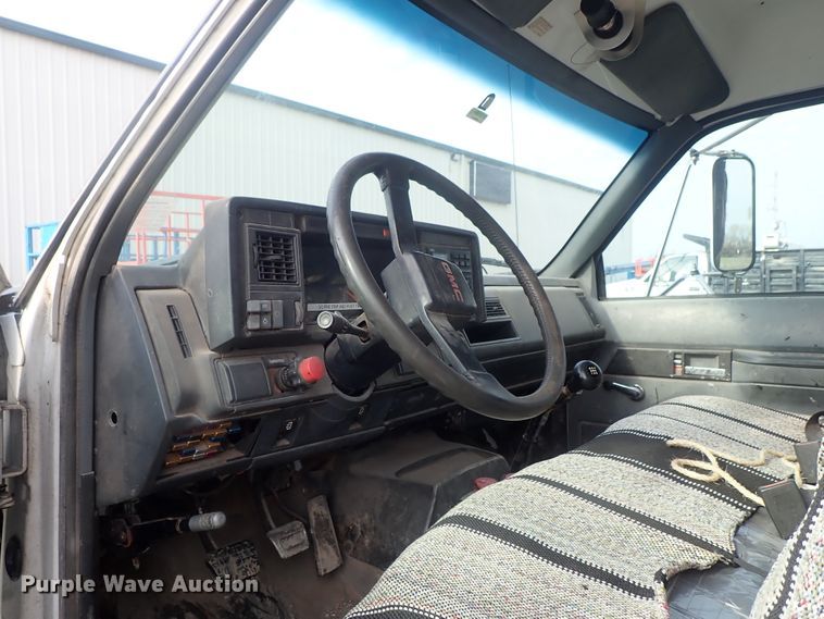 image for item DC3264 1998 GMC C6500 dump truck