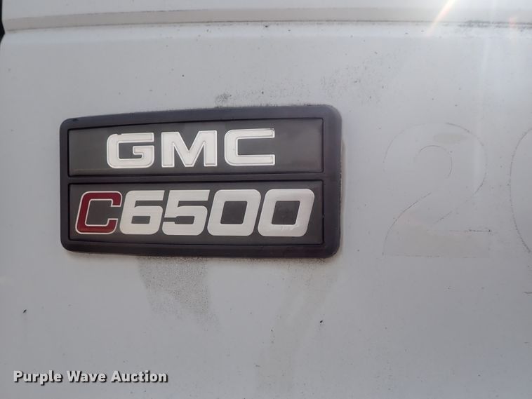 image for item DC3264 1998 GMC C6500 dump truck