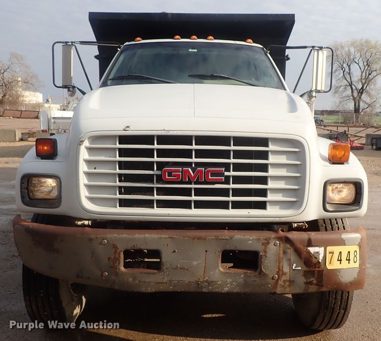 image for item DC3265 2000 GMC 7500 dump truck