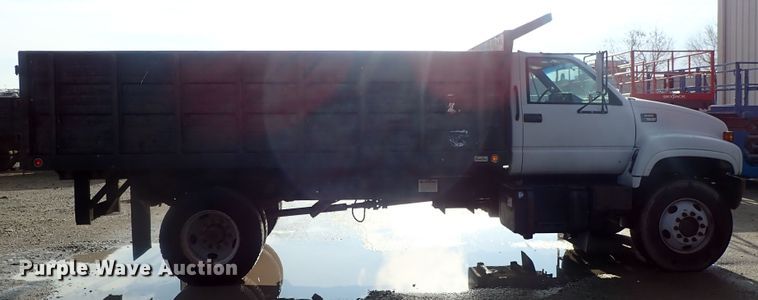 image for item DC3265 2000 GMC 7500 dump truck
